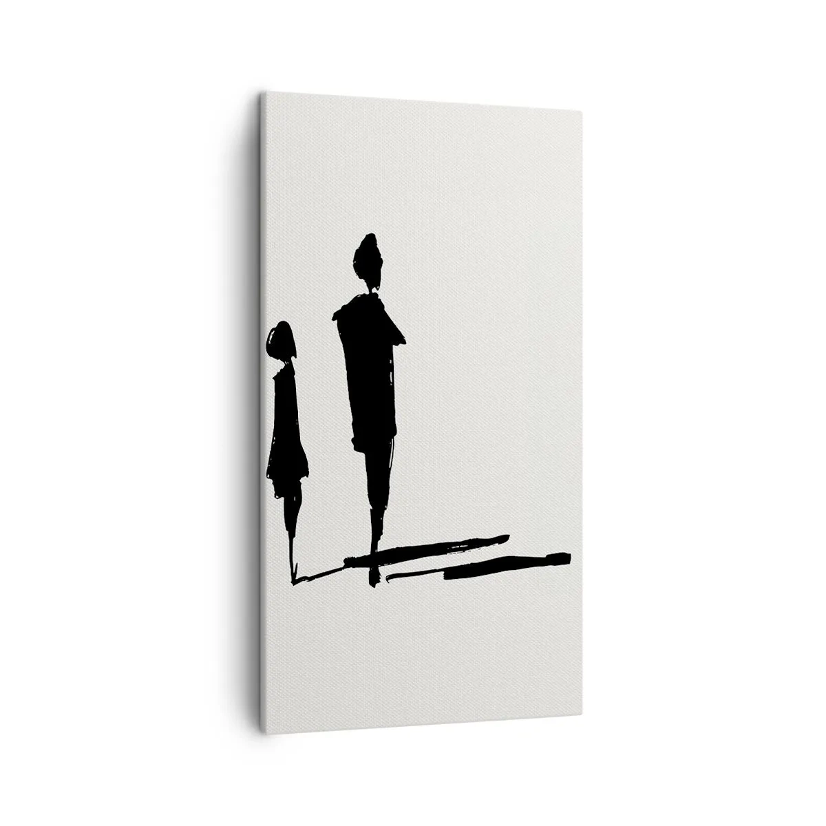 Obraz na plátne - Určite spolu? - 45x80 cm
