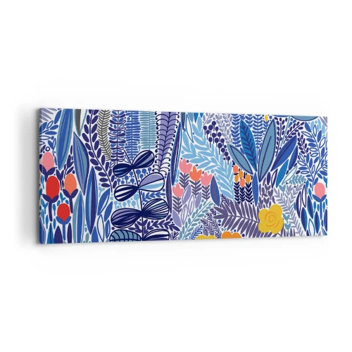 Obraz na plátne - Havajská záhrada - 100x40 cm