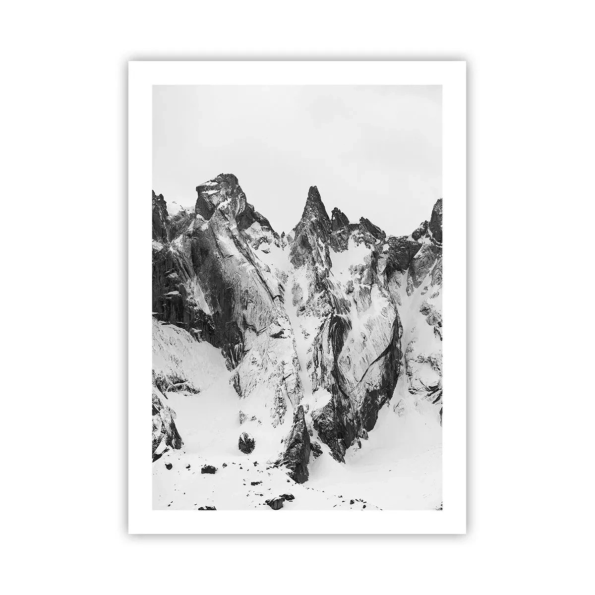 Plagát - Hrozivý žulový hrebeň - 50x70 cm