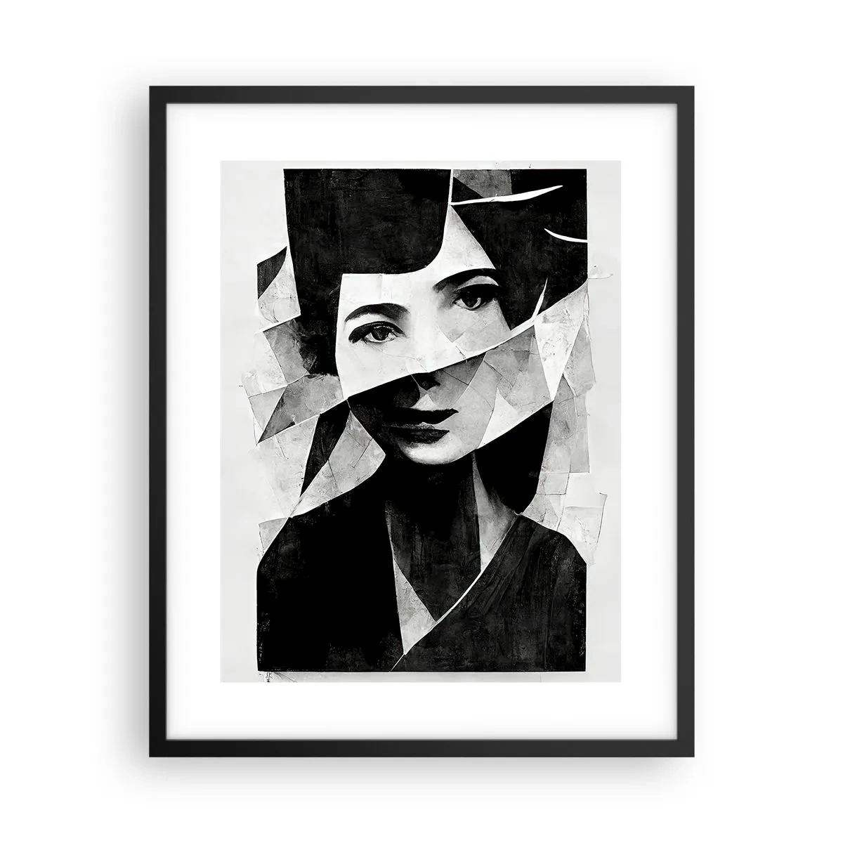Plagát v čiernom ráme - Niečo o tebe… - 40x50 cm