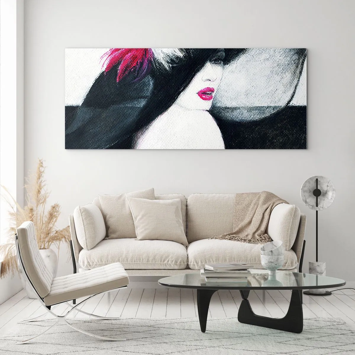 Obraz na skle - Vždy tajomstvo - 140x50 cm