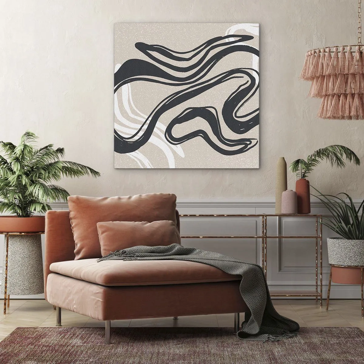 Obraz na plátne - Znásobená expresia - 60x60 cm