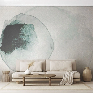 Fototapeta Premium Canvas - V kvapke vody - Moderné, Minimalistický, Abstrakcia - 150x105 cm