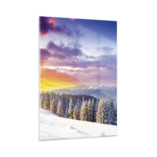 Obraz na skle - Za bieleho dňa - 50x70 cm