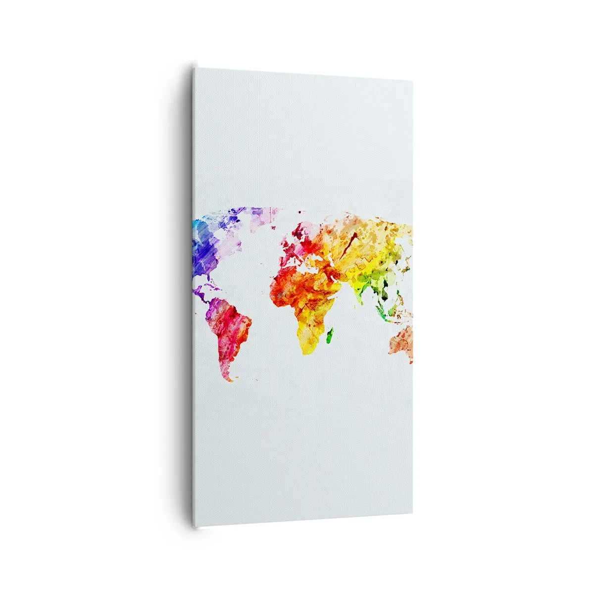 Obraz na plátne - Všetky farby sveta - 65x120 cm