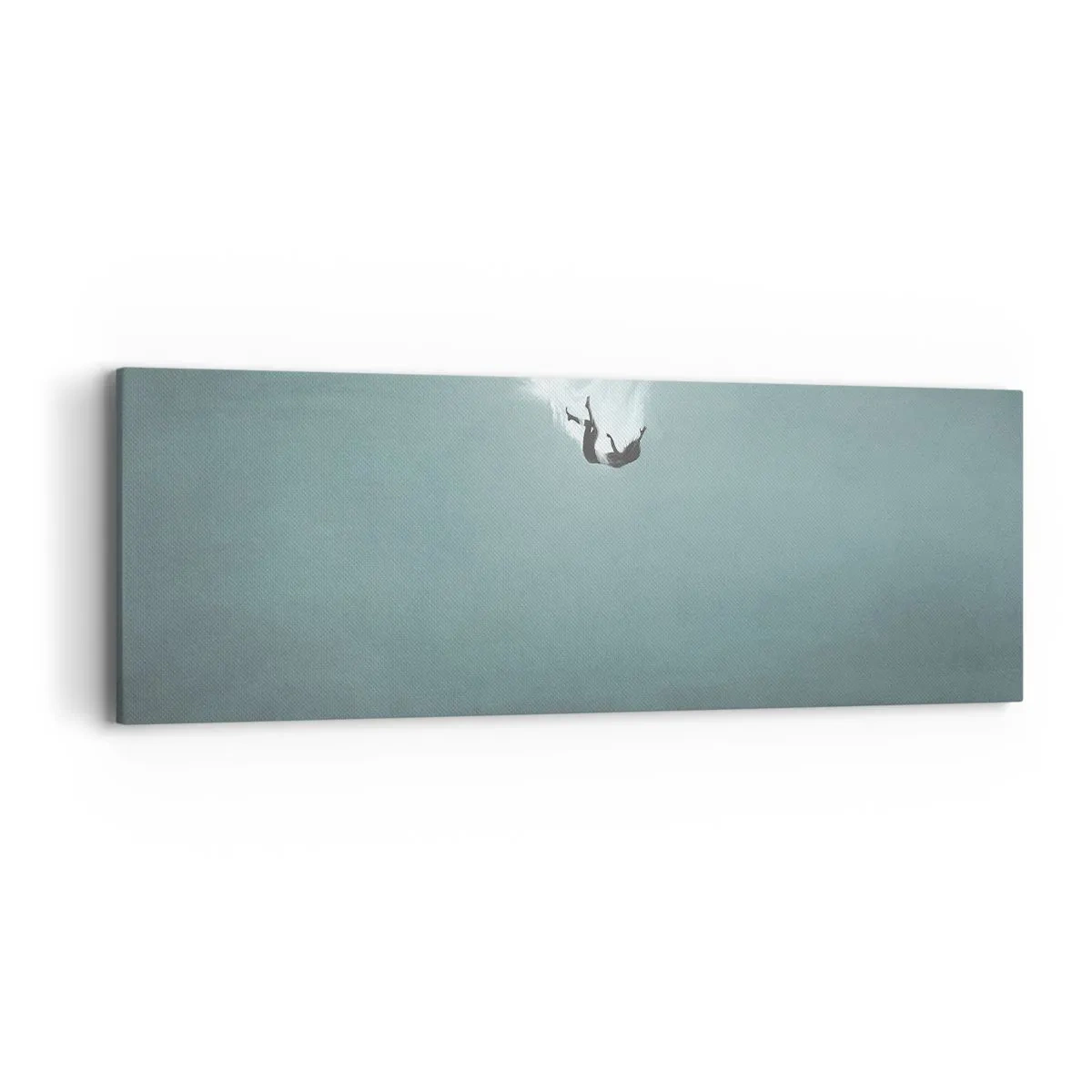 Obraz na plátne - V objatí oceánu - 90x30 cm