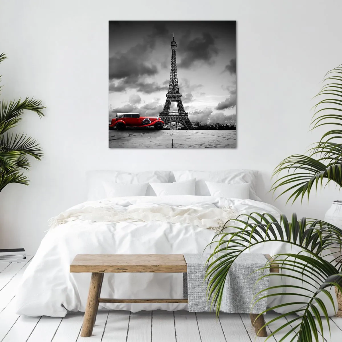 Obraz na plátne - Nie tak dávno v Paríži - 70x70 cm