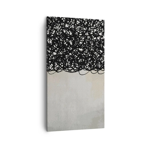 Obraz na plátne - Víriace abstrakcie - 45x80 cm