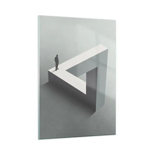 Obraz na skle - A predsa je to možné - 50x70 cm