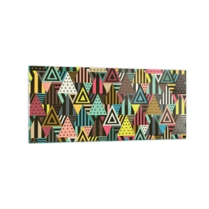 Obraz na skle - V rytme na tri - 120x50 cm