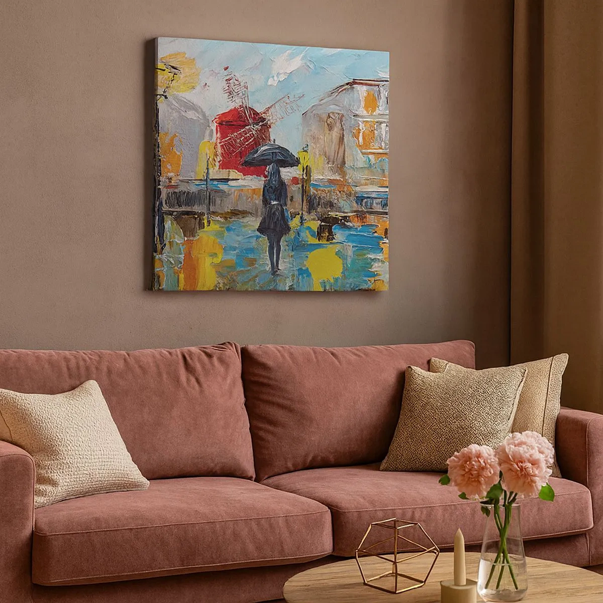 Obraz na plátne - Parížske legendy - 30x30 cm