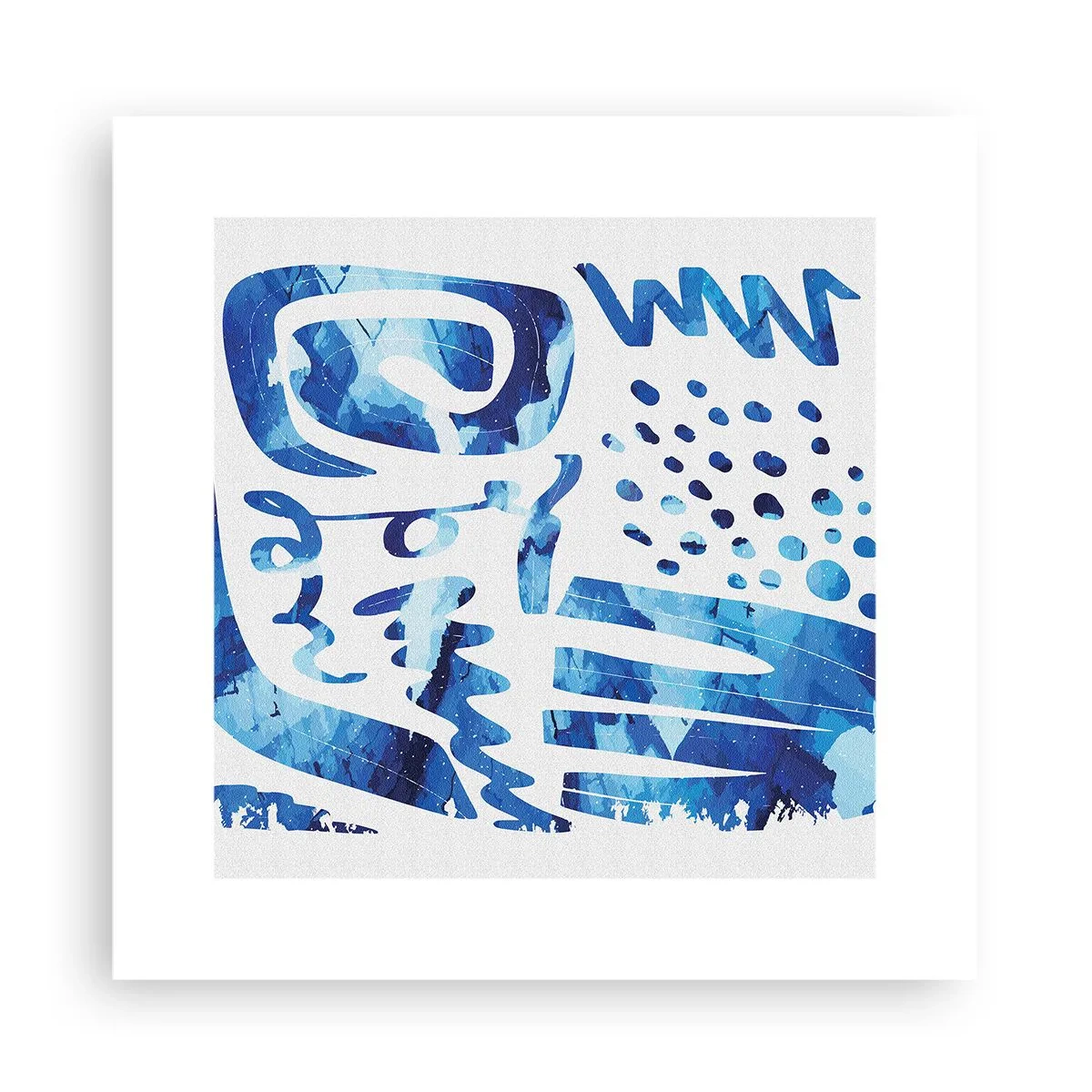 Plagát - Späť ku koreňom - 30x30 cm