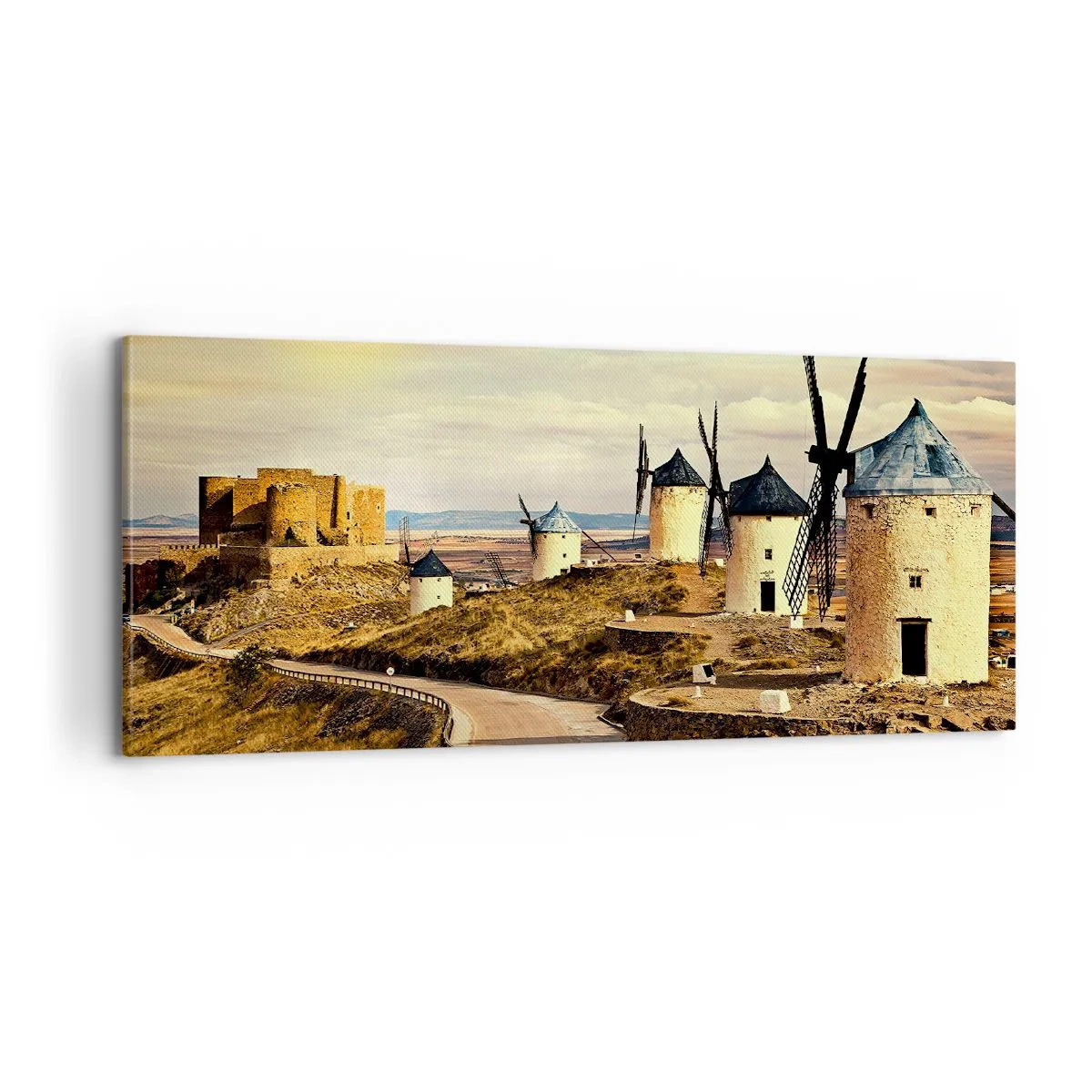 Obraz na plátne - Čoskoro sa objaví Don Quijote - 100x40 cm