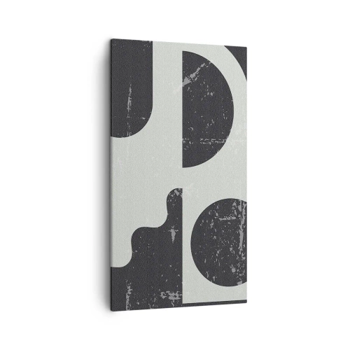 Obraz na plátne - Kompozícia nad a pod - 45x80 cm