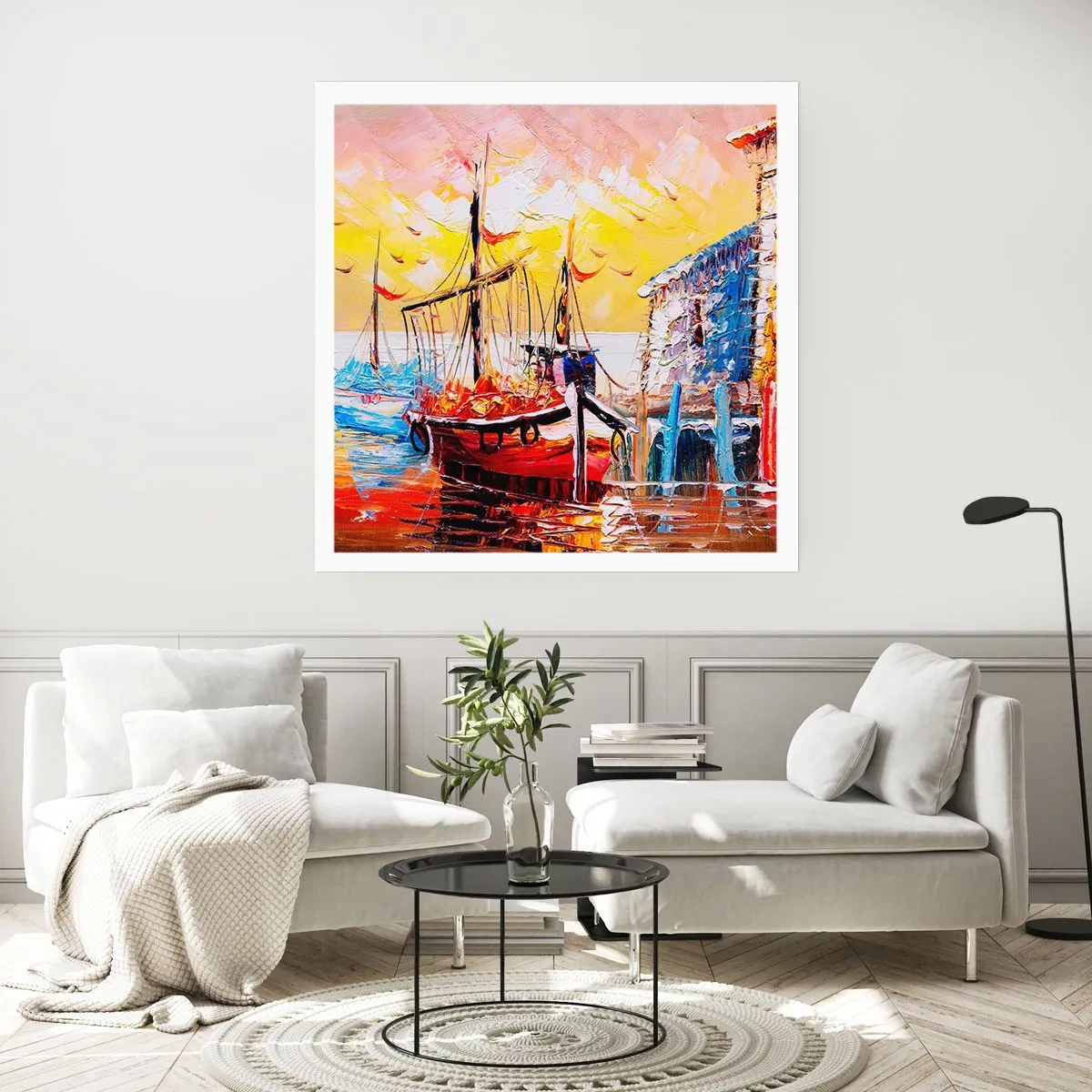 Plagát - Šťastný návrat - 60x60 cm