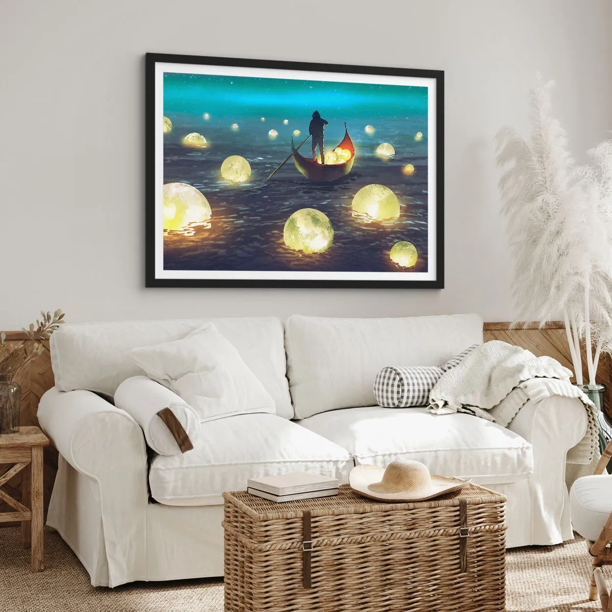 Plagát v čiernom ráme - Veci, o ktorých sa filozofom nezdá - 50x40 cm