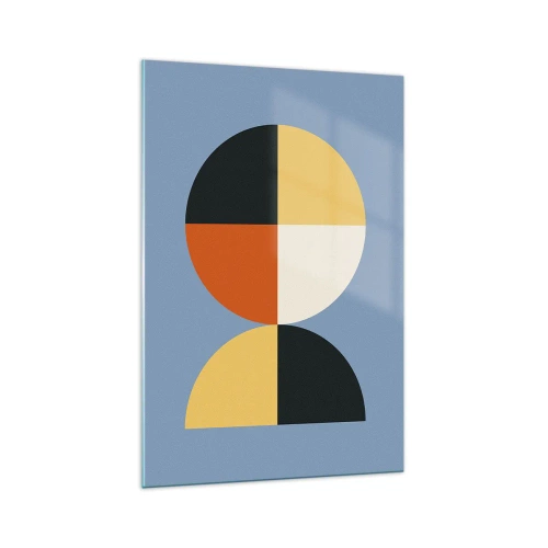 Obraz na skle - Pozri a počítaj - 70x100 cm