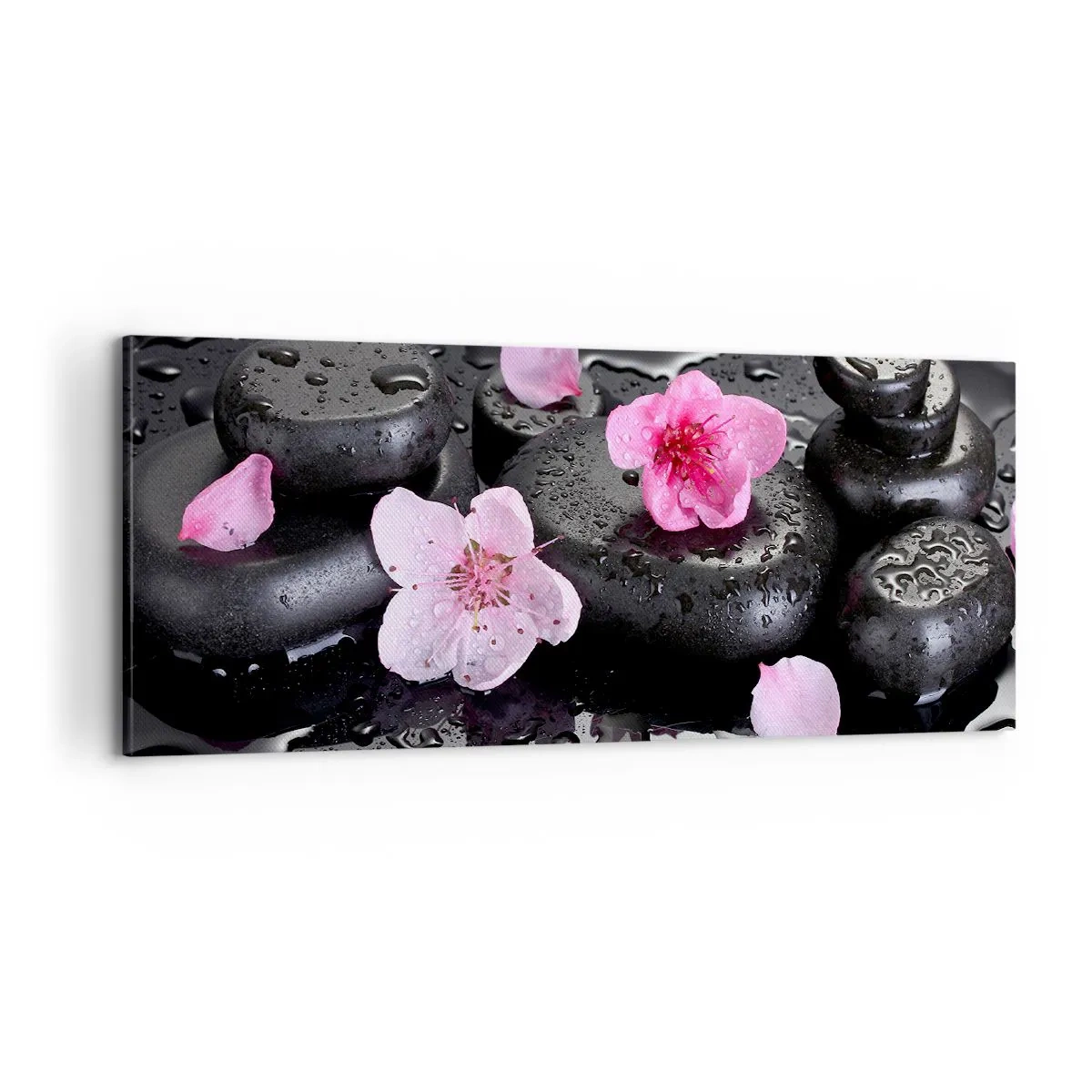 Obraz na plátne - A kameň spadol zo srdca - 100x40 cm