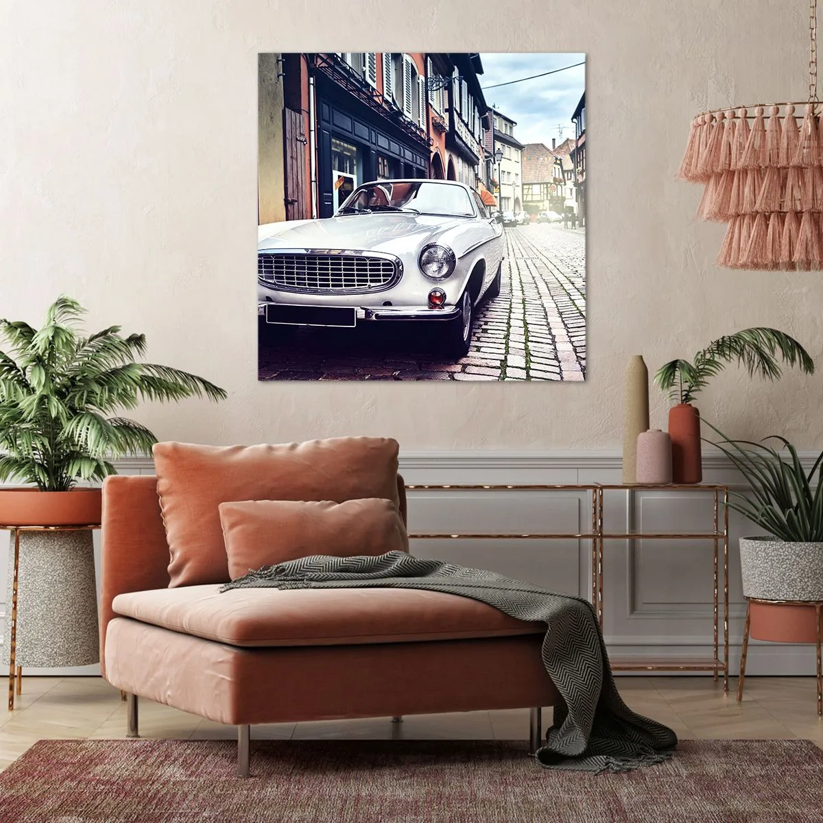 Obraz na plátne - Minulosť je dnes - 40x40 cm