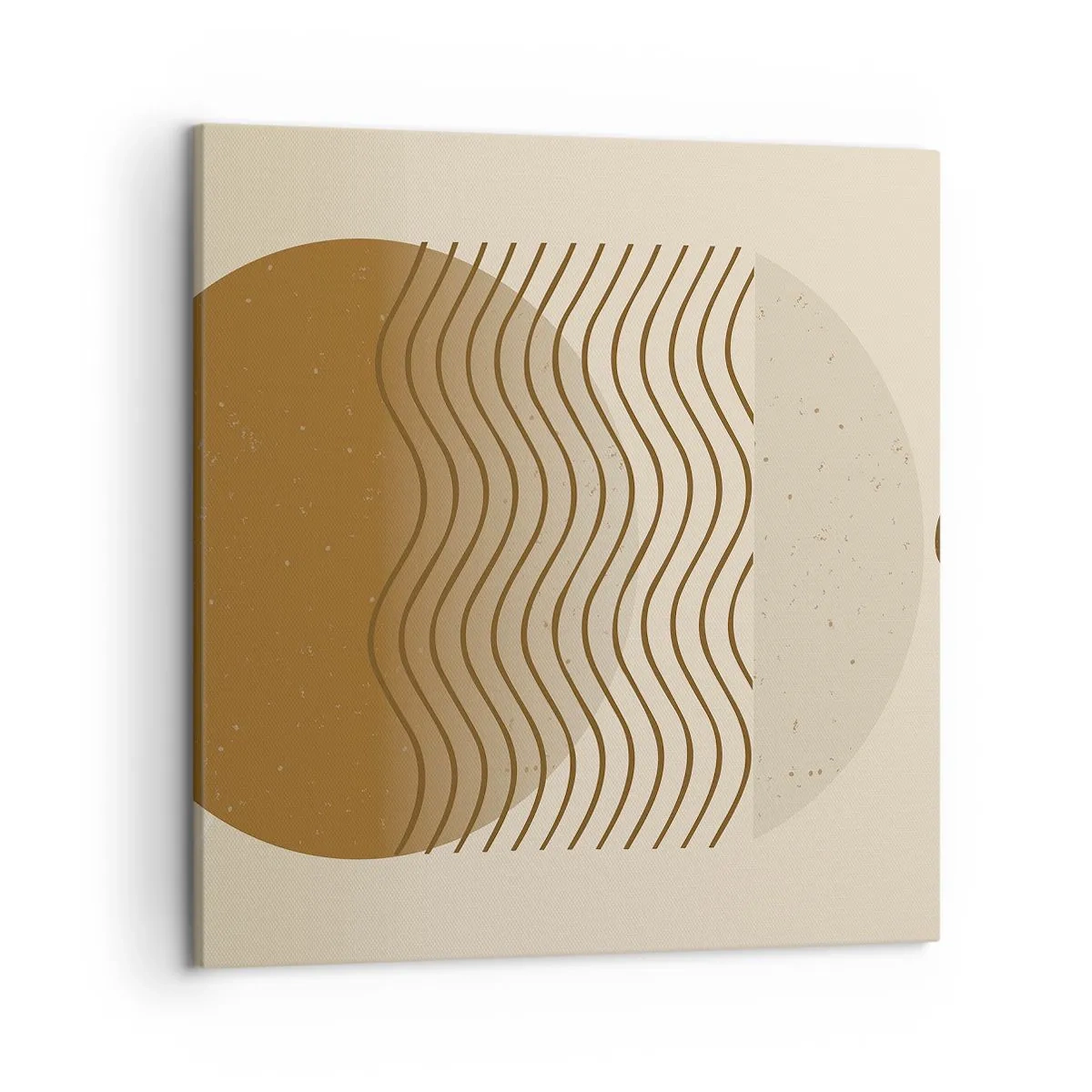 Obraz na plátne - O pôvode geometrických obrazcov - 50x50 cm