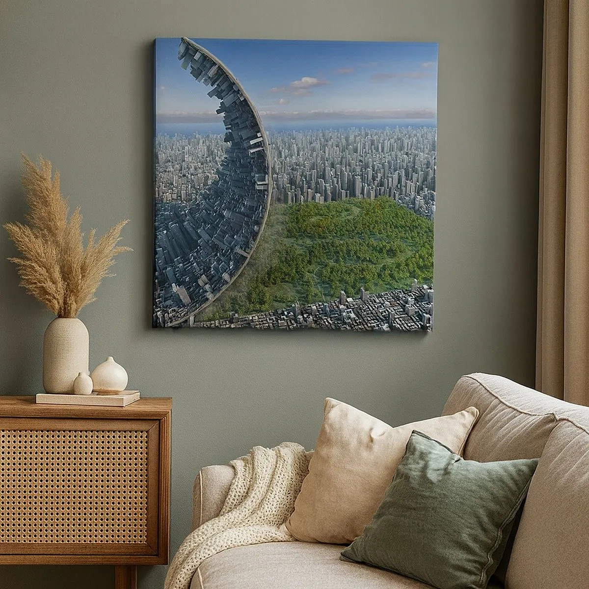 Obraz na plátne - Príroda je večná - 30x30 cm