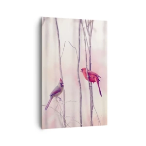 Obraz na plátne - Príbeh ružového lesa - 80x120 cm