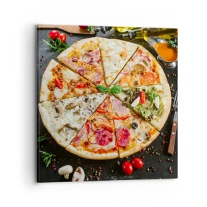 Obraz na plátne - Vejár chutí - 70x70 cm