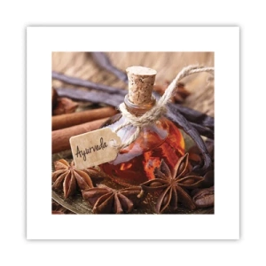 Plagát - K jednote tela a ducha - 30x30 cm