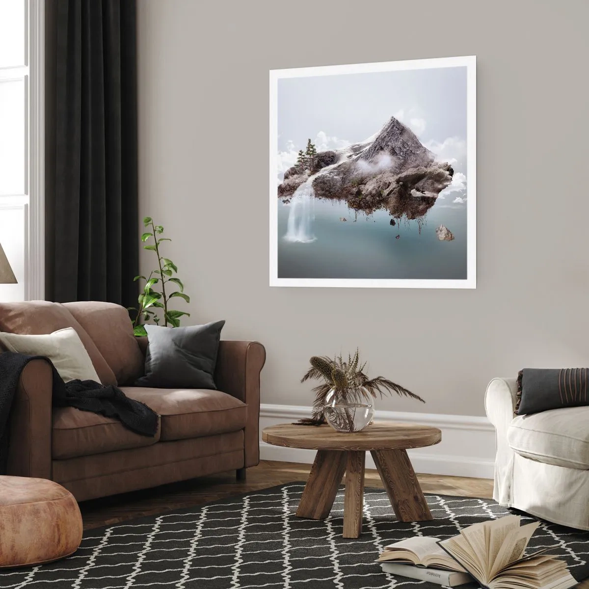 Plagát - Pohľad surrealistu - 40x40 cm