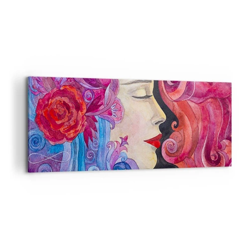 Obraz na plátne - Secesia stále živá - 100x40 cm