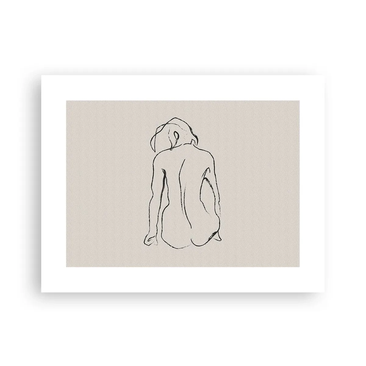 Plagát - Dievčenský akt - 40x30 cm