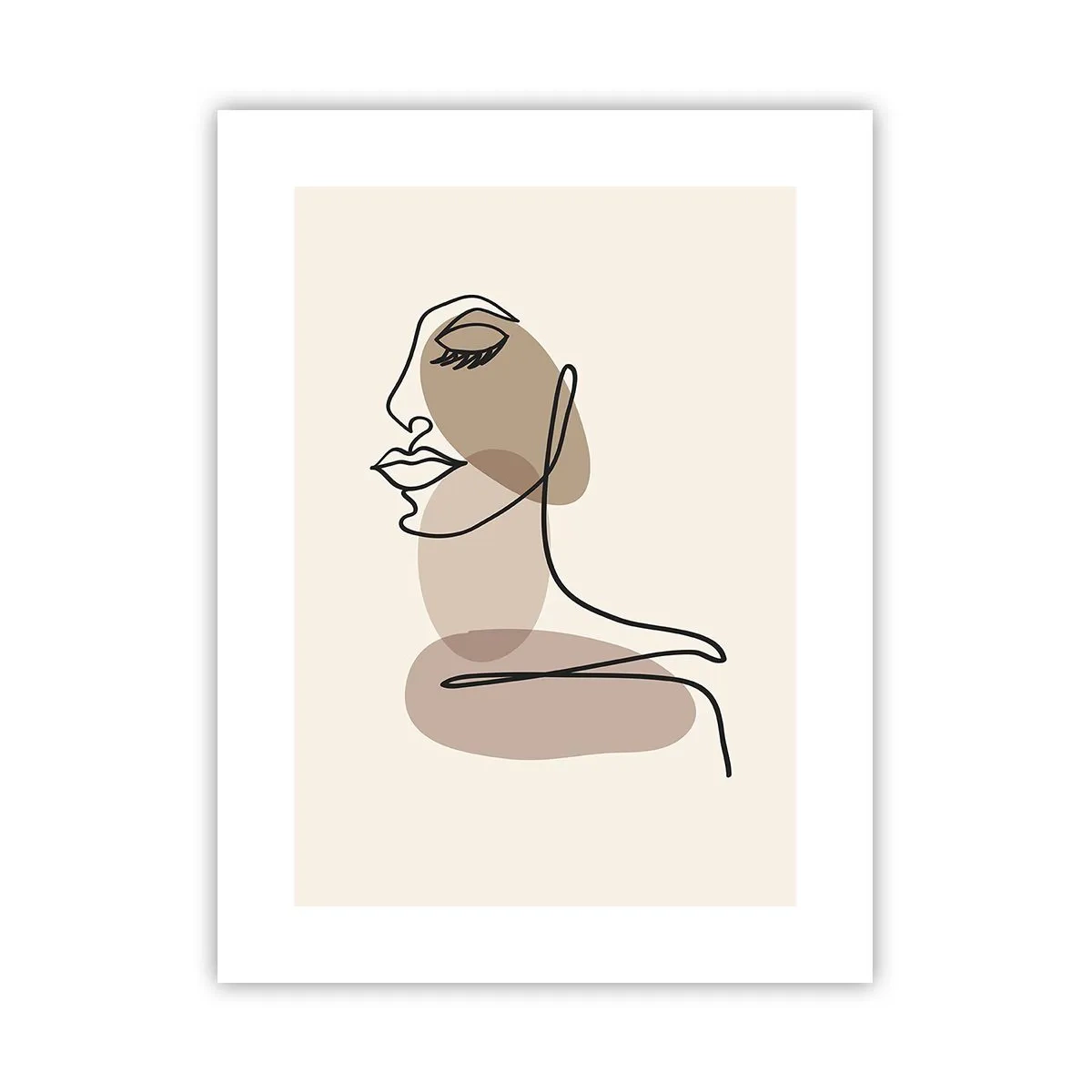 Plagát - Pri počúvaní samého seba - 30x40 cm