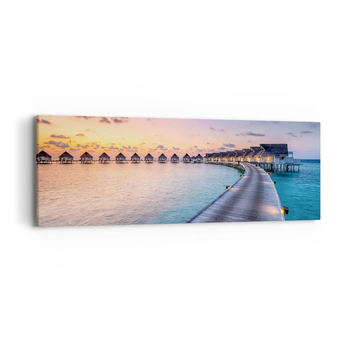 Obraz na plátne - Prázdniny - návrat k prameňom - 90x30 cm