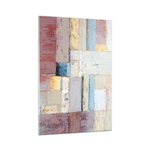 Obraz na skle - Kľud geometrie - 70x100 cm