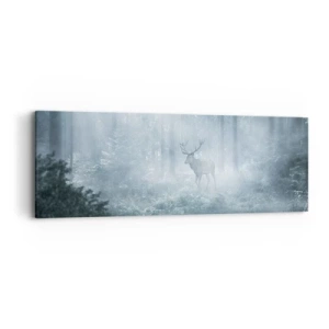 Obraz na plátne - Ranná obchôdzka sídliska - 90x30 cm