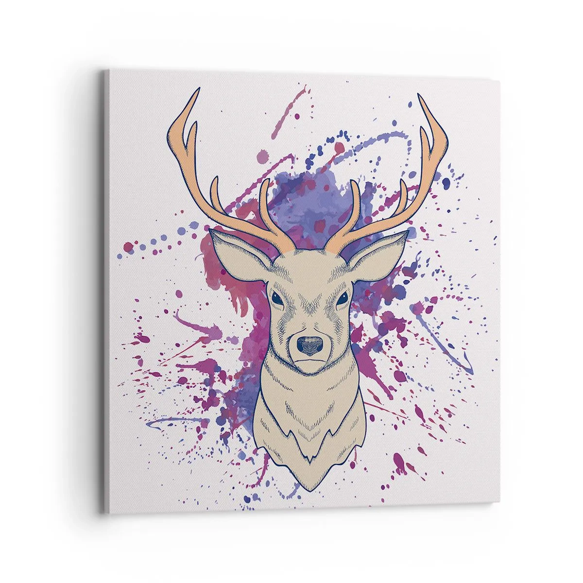 Obraz na plátne - Odvaha a rovnováha - 70x70 cm