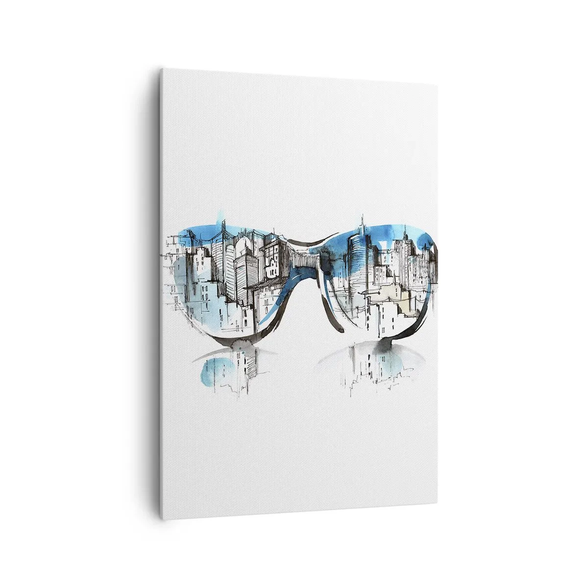 Obraz na plátne - Veľkomestská elegancia - 70x100 cm