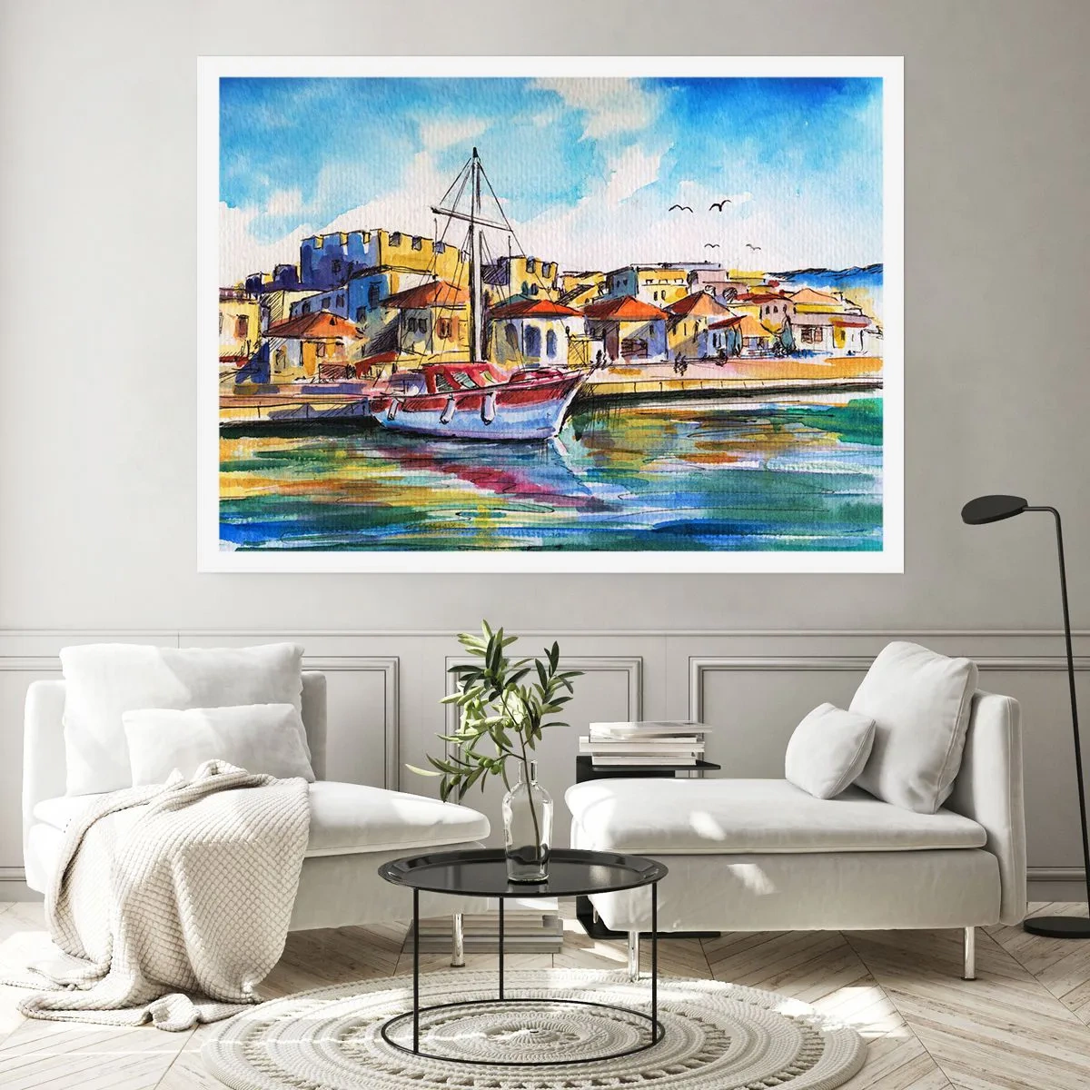 Plagát - Dúhové popoludnie - 100x70 cm