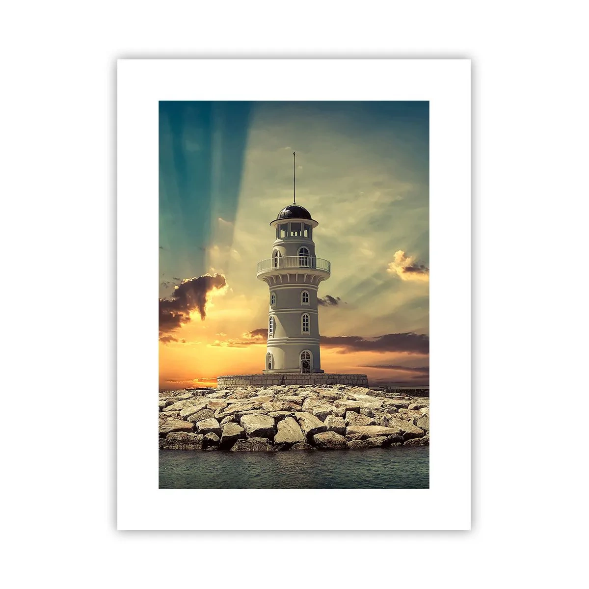 Plagát - Svetlo - Dobro - Krása - 30x40 cm