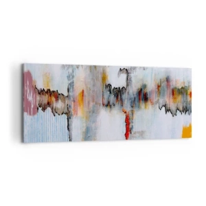 Obraz na plátne - Paličkou po vode - 100x40 cm