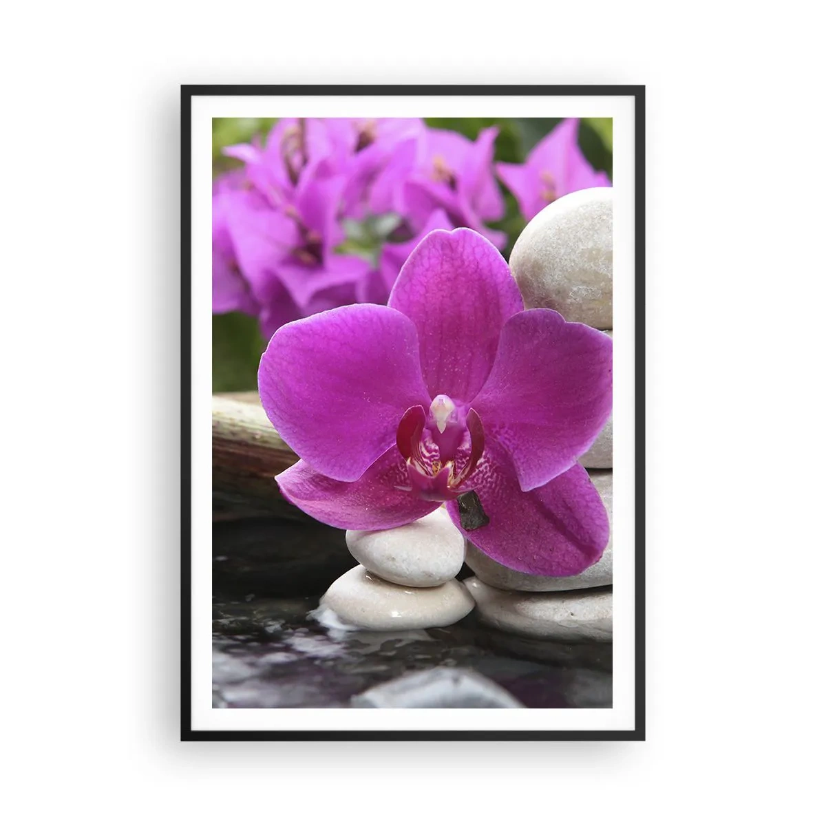 Plagát v čiernom ráme - Už odpočívaš - 70x100 cm