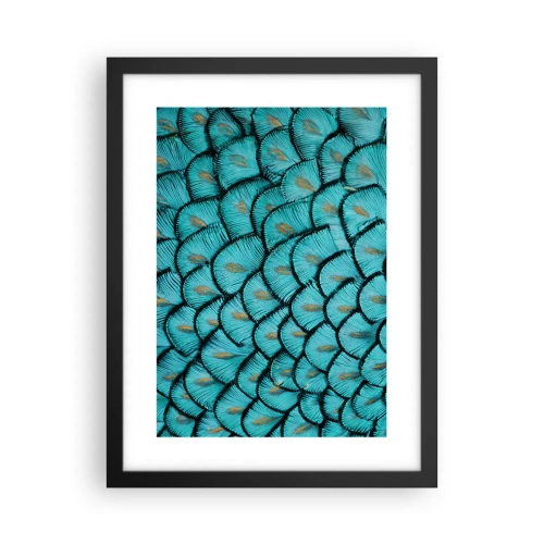 Plagát v čiernom ráme - Veľká slávnosť peria - 30x40 cm