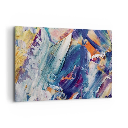 Obraz na plátne - Chaos farieb - 100x70 cm