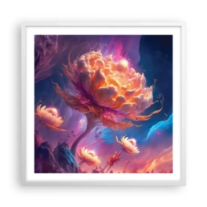 Plagát v bielom ráme - Iný svet - 60x60 cm