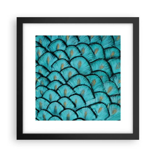 Plagát v čiernom ráme - Veľká slávnosť peria - 30x30 cm