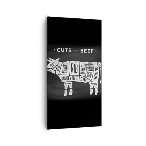 Obraz na plátne - Šlabikár mäsiara - 65x120 cm