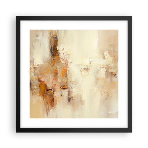 Plagát v čiernom ráme - Duša jantáru - 40x40 cm