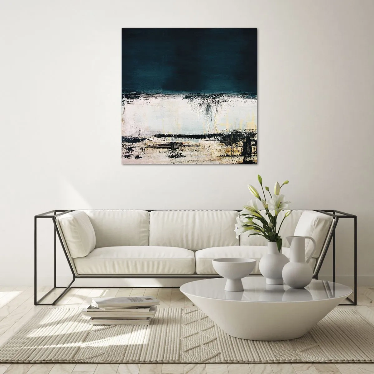 Obraz na skle - Horizontálna kompozícia - 70x70 cm