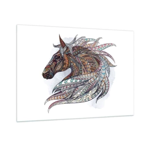 Obraz na skle - Keltský vojnový or - 100x70 cm