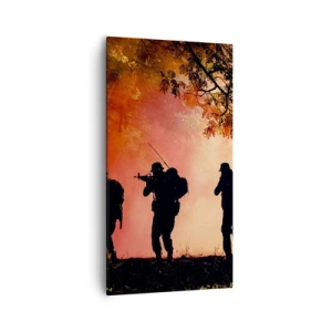 Obraz na plátne - …Všetci za jedného. - 55x100 cm